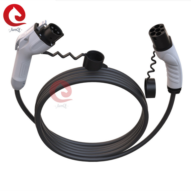 Buy cheap EV Charger Plug 32A 16A Type1 Cable SAEJ1772 Type2 IEC62196-2 With 5m Cable from wholesalers