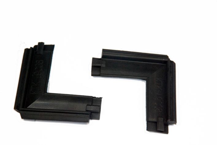Quality Customized PVC Window Door Seals , 50-80SHA EPDM Rubber Gasket for sale