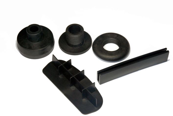 Quality Weather Resistance Injection Molded Plastic Parts With PA , PP , PVC , PU for sale