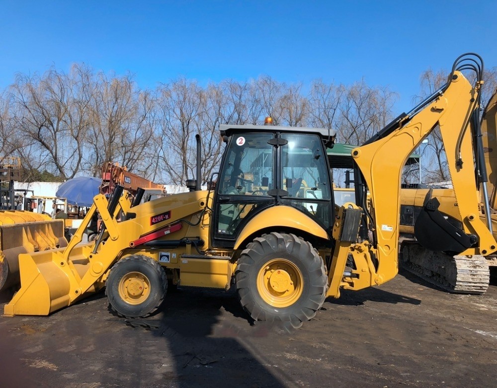 Quality Original USA Used Caterpillar 420F Backhoe Loader In Excellent Condition/Used CAT 420 Backheo Loader Hot Sale for sale
