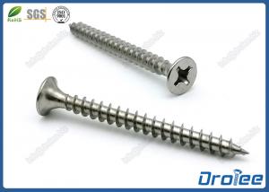 Quality 304/316/410 Stainless Steel Drywall Screwsc Philips Bugle Head, Full Thread for sale