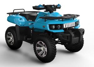 Quality Blue 0ff Road 4x4 Utility ATV 400CC Luxury Seat , CDI For Beach for sale