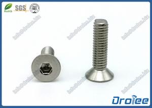 Quality M3 x 12mm Stainless Steel 316 Flat Head Socket Cap Screw for sale