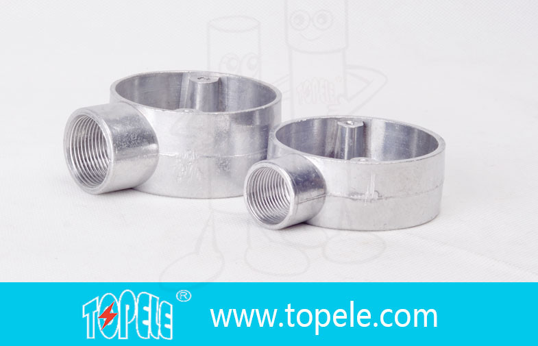 TOPELE 25MM Hot-Dipped Galvanized Aluminum Junction Box / Metal Conduit Box With BS4568 Standards