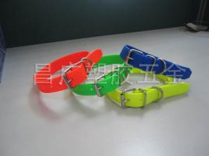 colorful waterproof pvc dog collar