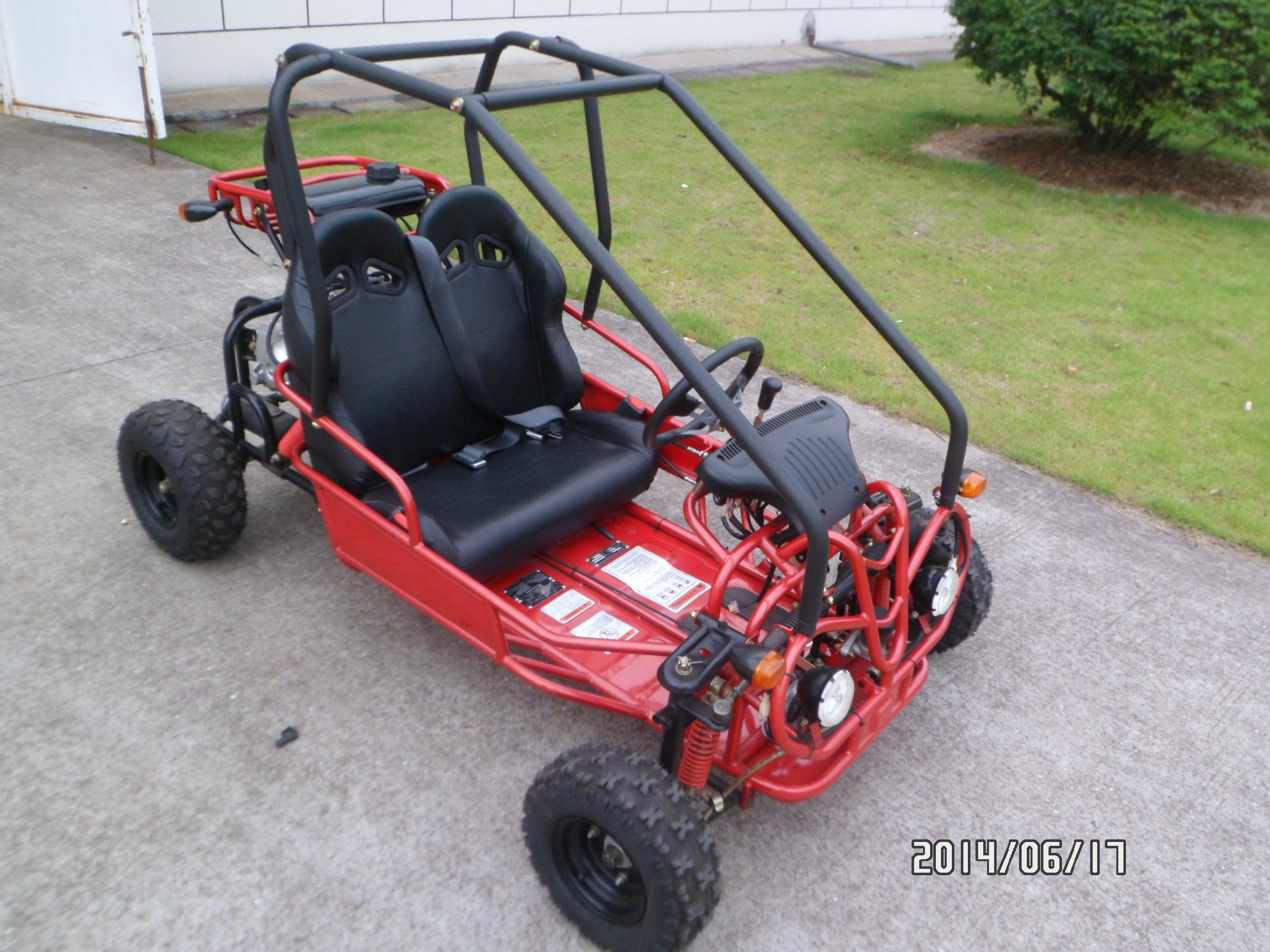 Quality Chain Drive Kids Pedal Go Kart , 50cc / 110cc Children Dune Buggy for sale