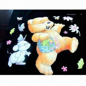 Quality Cartoon Puff Heat Transfer Printing Paper with 0.07 to 0.09mm Film Thickness for sale