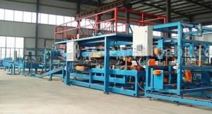 Quality EPS Sandwich Panel Roof Roll Forming Machine For Rock Wool for sale