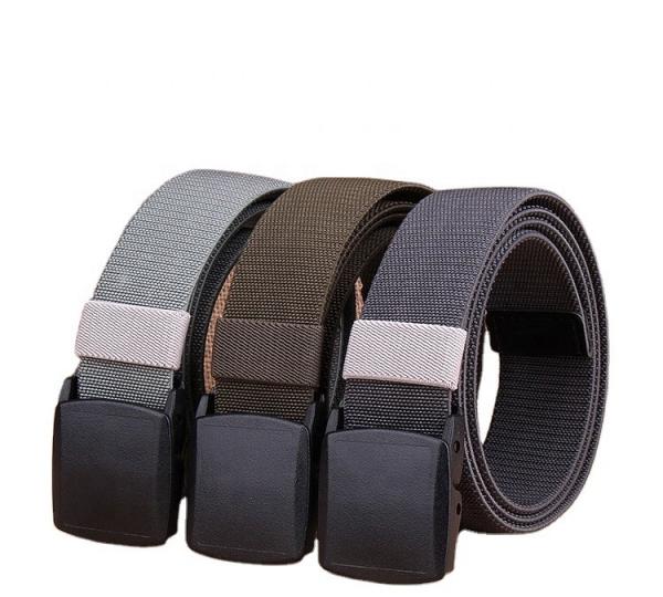 Buy Army Webbing Woven Nylon Belt 3.8CM Plain Elasticated Woven Belt at wholesale prices