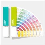 Quality CMYK Guide Coated / Uncoated Paint Color Cards GP5101A For Four Color Process Printing for sale