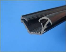 Quality TPV Extruded Rubber Door Seals , Noise Absorption Low Friction Seal for sale