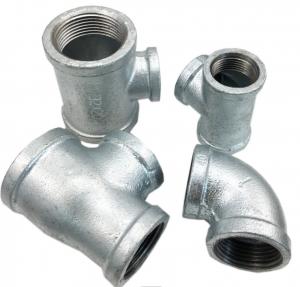 China 304 3 4 1/2 Stainless Steel Threaded Nipple CF8 CF8M Reducing Fitting Tee on sale