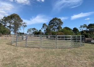 Quality 1.8x2.1m Heavy Duty Cattle Panel Australia Standard Galvanized Livestock Yard for sale
