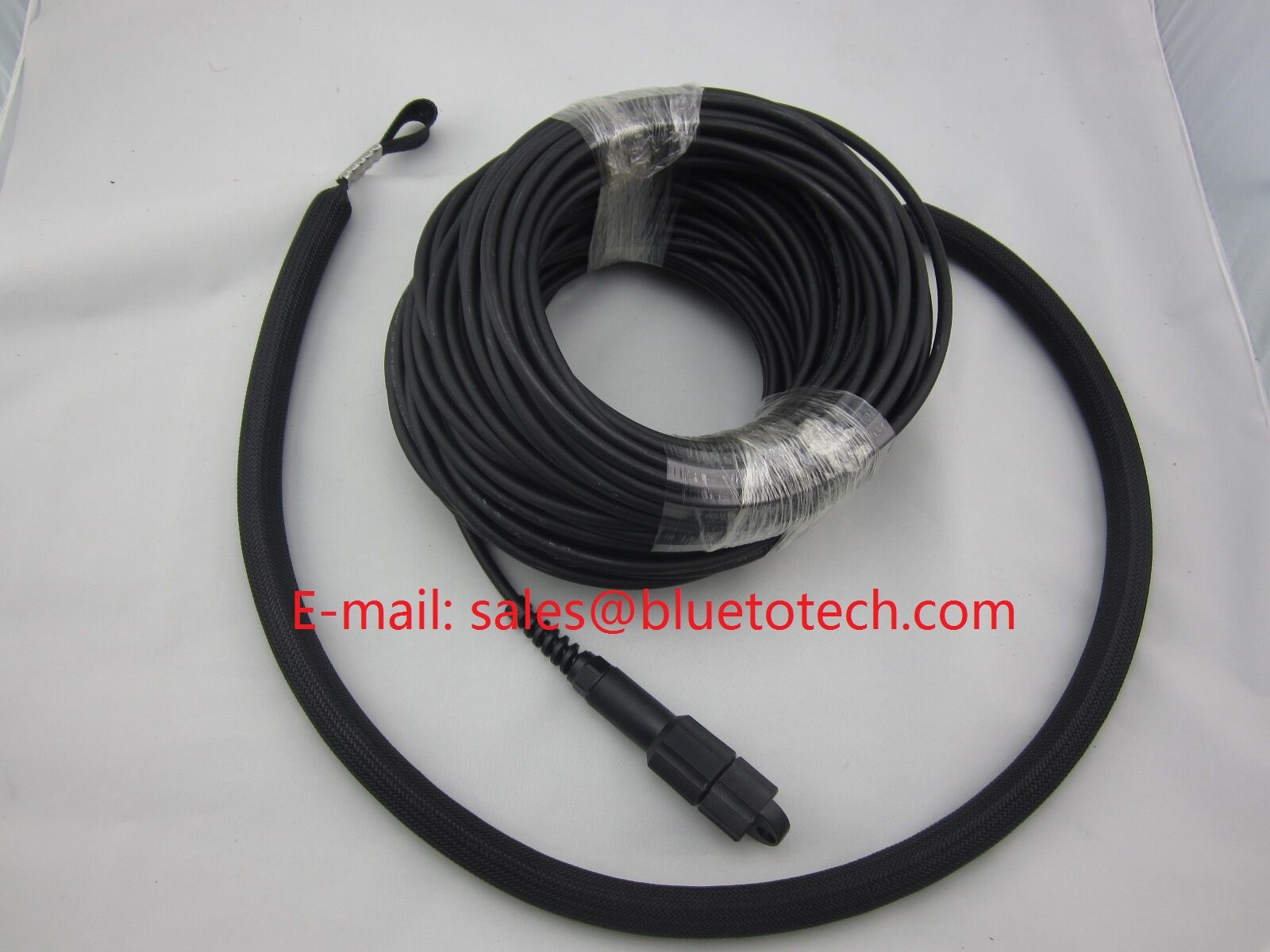 Quality Waterproof Fiber Optic Network Cable , PDLC LC Duplex Patch Cord With Outer Nylon Net for sale