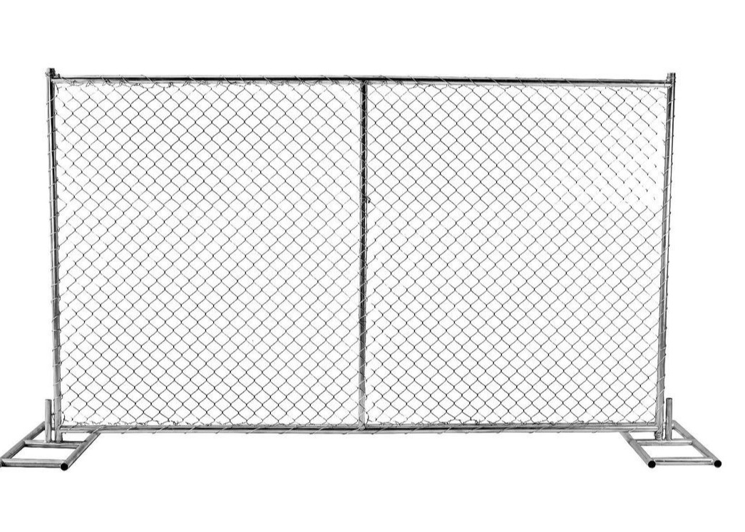 Quality ISO Hot Dip Galvanized 10ft Width Temporary Security Fencing For Sports Field for sale