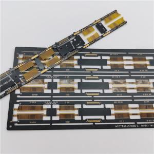 Quality 12L Flex And Rigid Flex Pcb Current High With Gold Fingers 200G Optical Module for sale