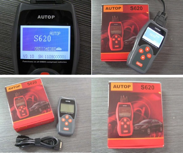 Quality AUTOP S620 OBDII OBD Code Reader for sale
