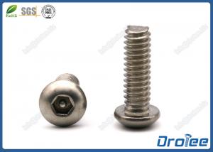 Quality 304/316 Stainless Steel Button Head Pin-in Hex Tamper Resistant Screw for sale