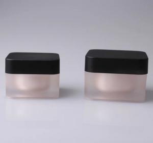 Quality 30gm 50gm square cosmetic jar for sale