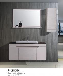 Quality Small Bathroom Vanities With Tops Mirror Side Cabinet Counter Basin Above for sale