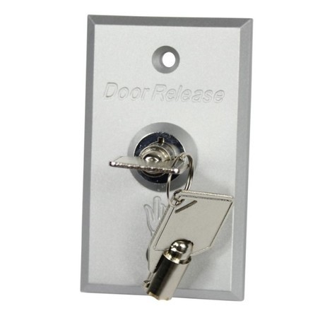 Quality Aluminum Door Exit Release Push Button Switch 8.6 X 5.0 X 3.3 Cm With Key for sale
