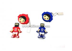Quality Custom and wholesale cartoon animation figures doll shape USB flash driver for company promotional gifts for sale