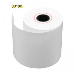Quality Custom 80*80mm Supermarket Cash Receipt Paper Roll for sale