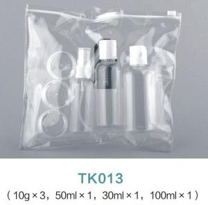 Quality Cosmetic Packaging 30ML 50ML 100ML Plastic Spray bottles Travel Bottle Kit With PVC Bag for sale