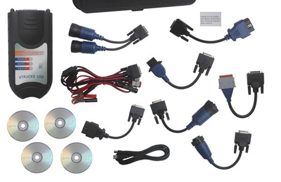 Quality XTruck USB Link + Software Diesel Heavy Duty Truck Diagnose Interface and Software for sale
