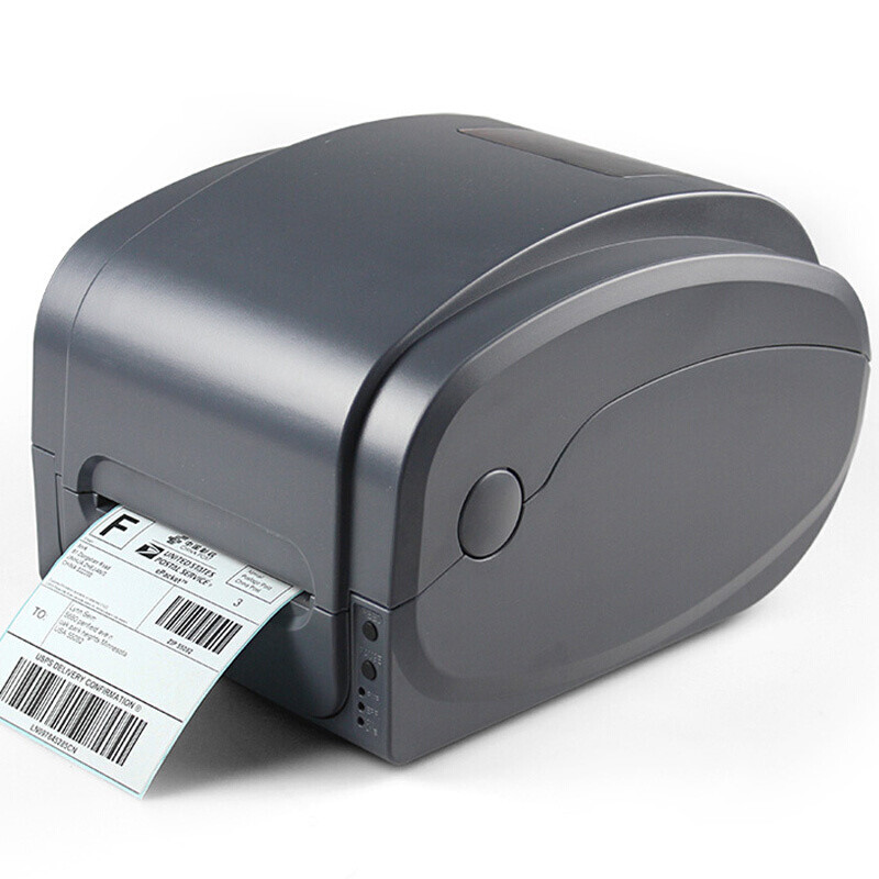 Quality 203dpi 106mm Thermal Transfer USB Barcode Label Printer for sale
