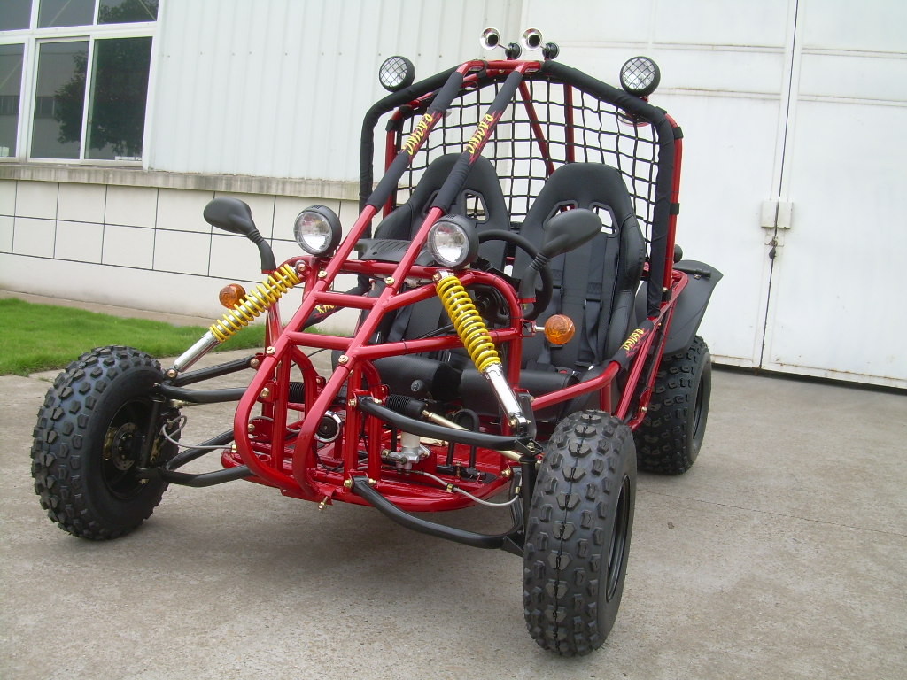 Gas Powered CVT 4 Wheeler Kandi Go Kart , Adults Racing Dune Buggy