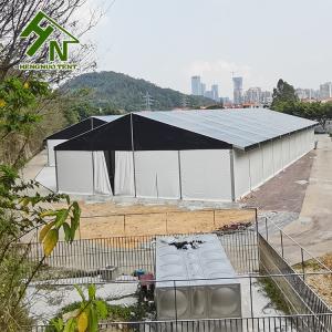 Quality SGS Certified PVC 20x50m Outdoor Warehouse Tent Aluminum Structure for sale