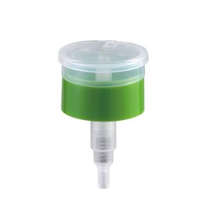 Quality Plastic Nail Polish Remover Pump , Acetone Bottle Pump Clear Green Color for sale