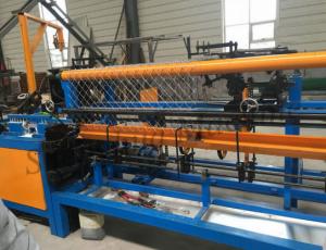 Quality Double wire feeding Fully Automatic Chain Link Fence Making Machine with CE certificate for sale