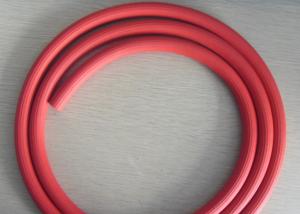 Quality Red Groove Surface Rubber Air Hose , Recoil Air Hose  ID 3 / 16" To 1" for sale