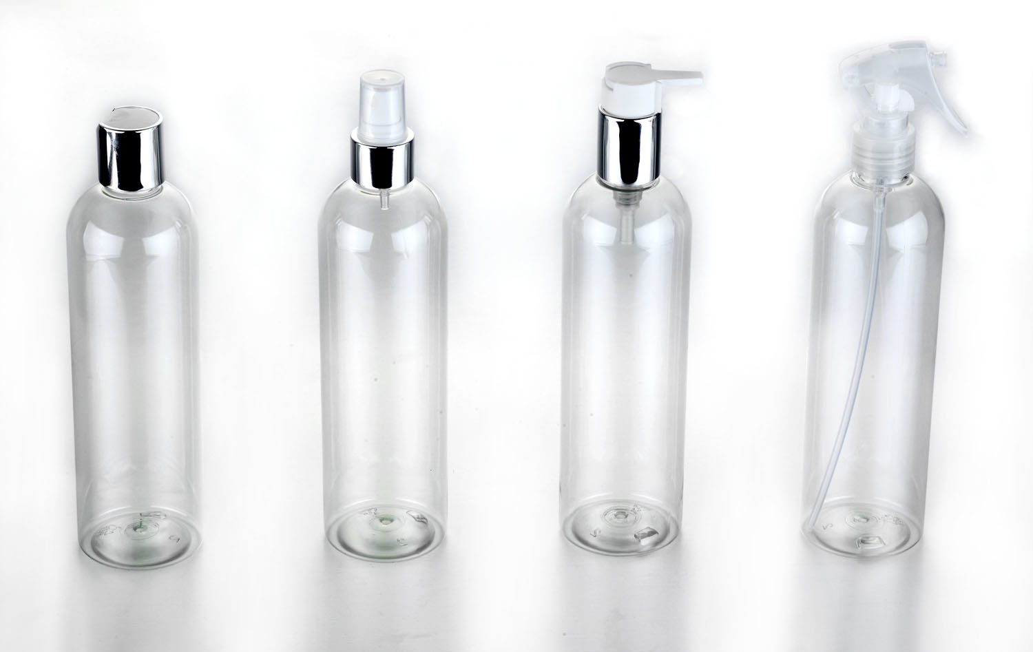Quality Shampoo Cylinder Cosmetics Plastic Bottles , PET 100ml Spray Bottle for sale