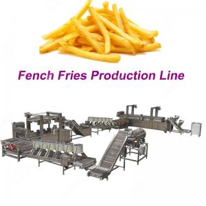Quality Automatic Stainless Steel High Quality French Fries Production Line/Chips Making Machine Line for sale