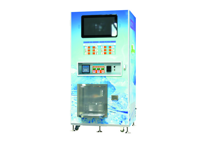 Buy cheap High Efficient Ice Vending Machine , Ice Cube Vending Machine With One Single Vending Zone from wholesalers
