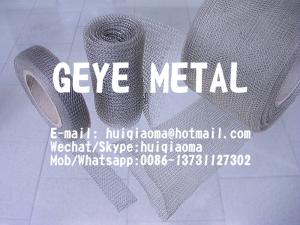 Quality Tin Plated Copper Wires Knitted Mesh Conductive Tapes, Tubular Knitted Tinned Copper Mesh for EMI RFI Shielding for sale