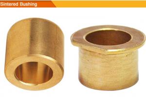 Quality High Accuracy SAE 841 Spherical Sintered Bronze Sleeve Bearing for sale