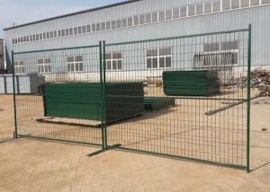 Quality ISO 6 Ft By 10 Ft Fence Panels , Rustproof Construction Site Fencing for sale