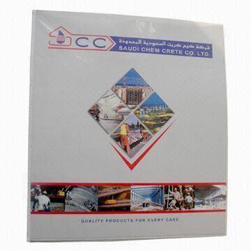 Buy File Folder with PVC Cover, Customized Designs/Colors are Welcome, Suitable for Offices or Schools at wholesale prices