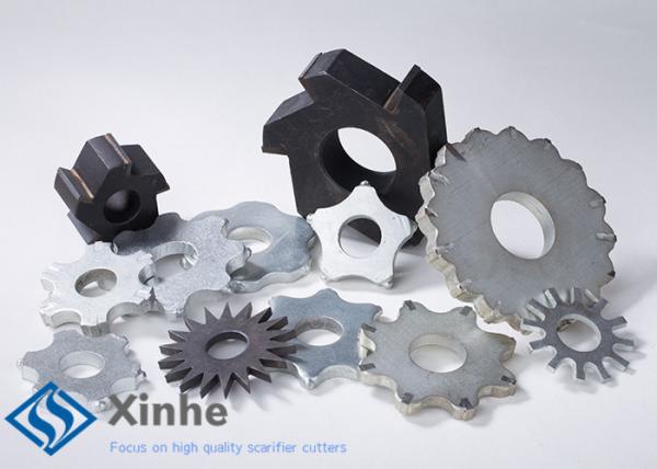 Buy Scarifier Parts & Accessories Full Steel Carbide Milling Cutters With Sharp Pointed Teeth at wholesale prices