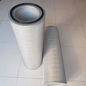 Quality 0.3 Micron Air Dust Cartridge Filter For Air Purification System 972m³/Hour Limit Traffic for sale