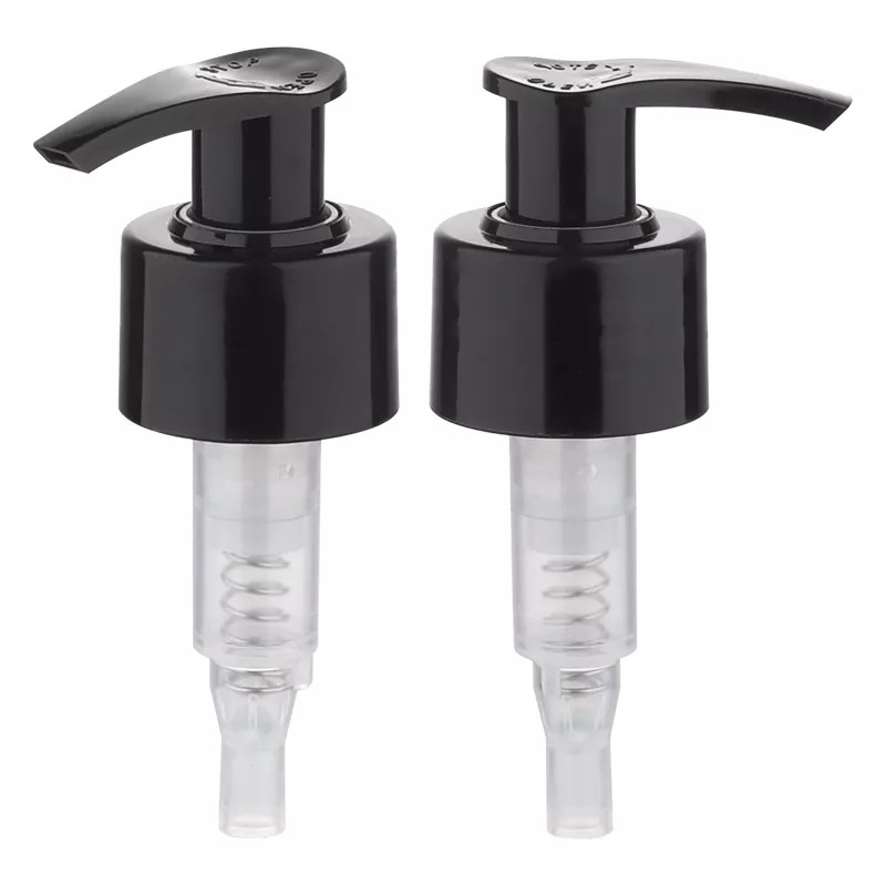 Quality Handwash Plastic Matte Black Lotion Pump 28/410 With Left Right Lock for sale