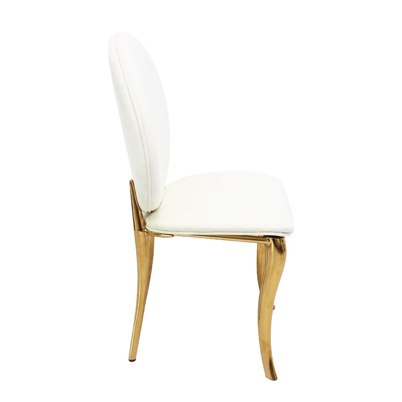 Wood Frame Luxurious Dining Chair Event Banquet Furniture Hotel Decoration