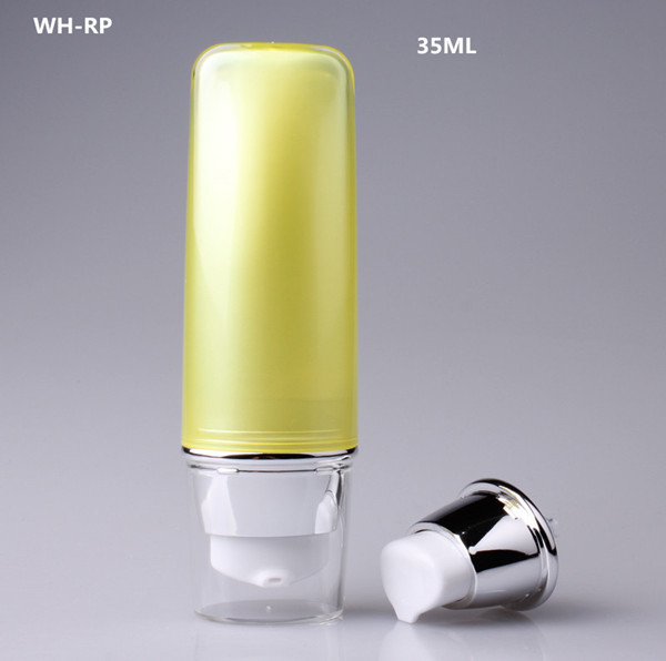 Quality empty 30ml 1ounce 35ml  50ml  handstand Inverted cosmetic packaging BB cream tube bottle for sale