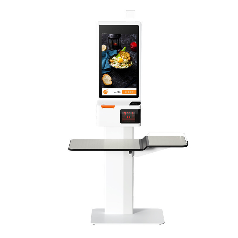 Quality Android 7.1 16+4G Self Service Kiosk With Printer Supermarket Cash Register for sale