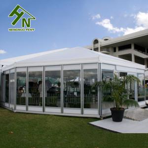 Quality Aluminum Structure Luxury Hexagon Marquee Tent Wedding Party Catering for sale