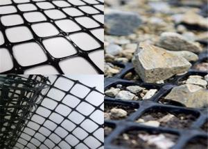 Quality Earthing Products Biaxial Plastic Geogrid Pp Civil Engineering Construction for sale